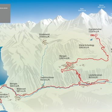 Jungfrau Mar 2023_Strecke